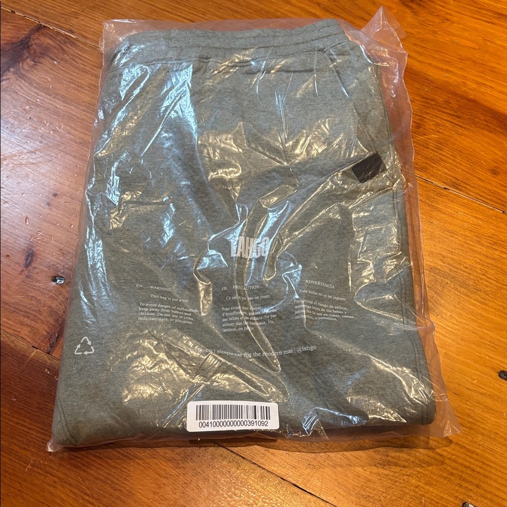New $198! LUNYA XXL Humble Green Restore Double Faced Pants Sweatpants Lahgo